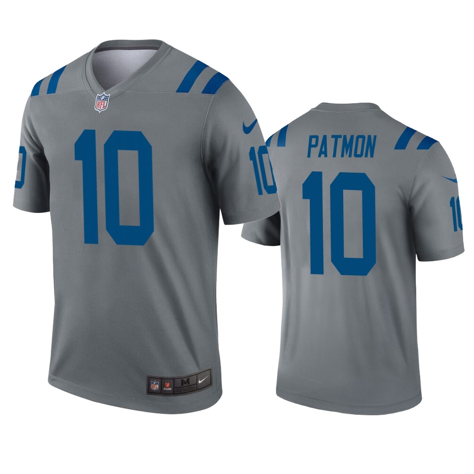 dezmon patmon colts inverted legend gray jersey
