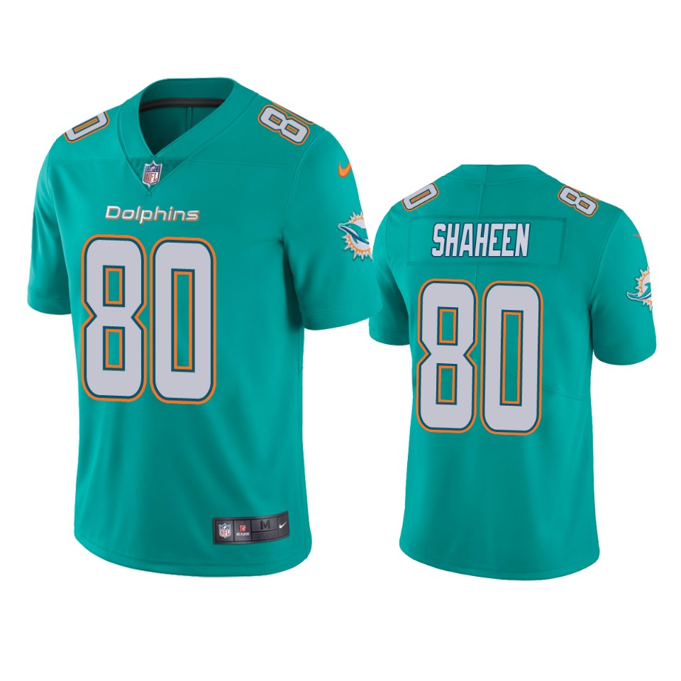 dolphins adam shaheen aqua vapor jersey 0a