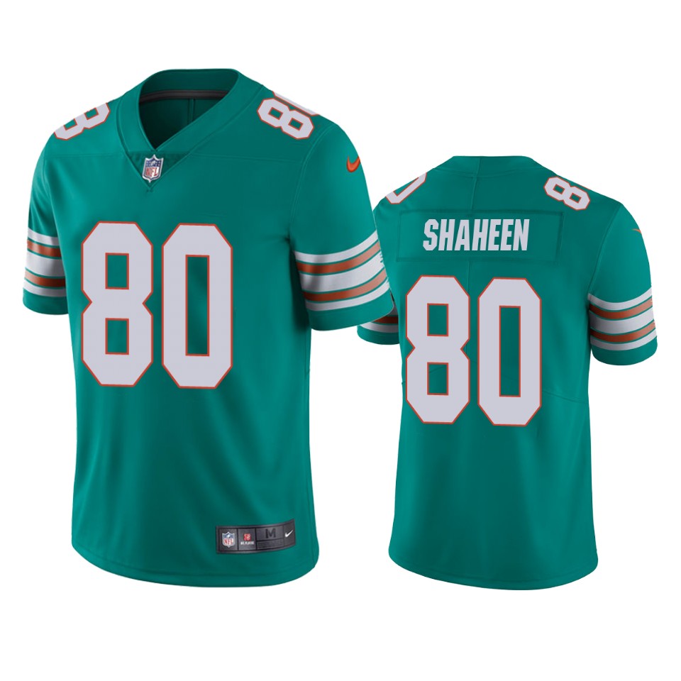 dolphins adam shaheen aqua vapor jersey