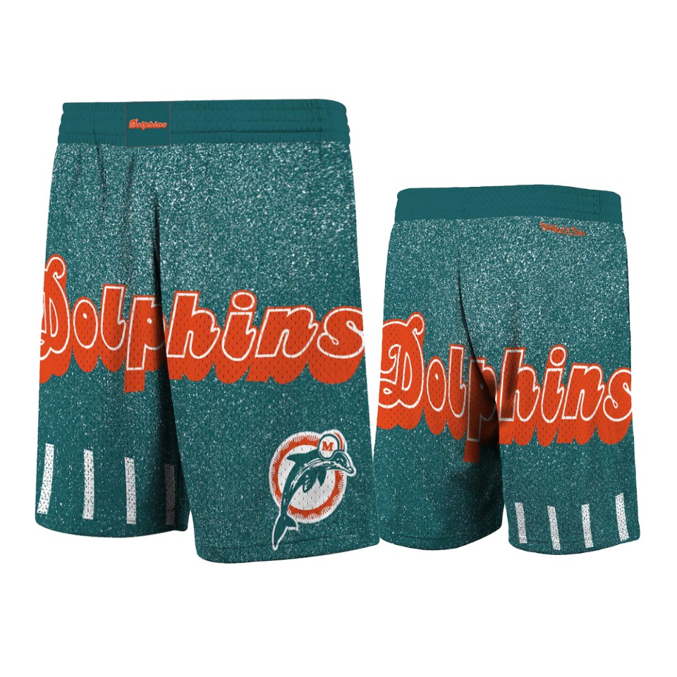 dolphins aqua jumbotron shorts