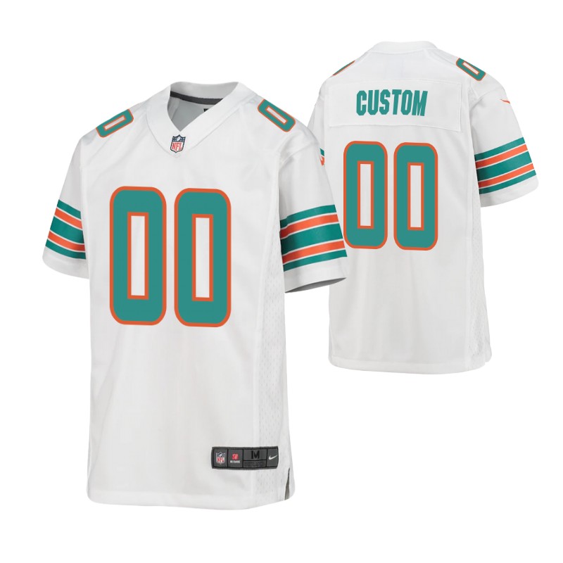 dolphins-custom-alternate-game-youth-jersey-white