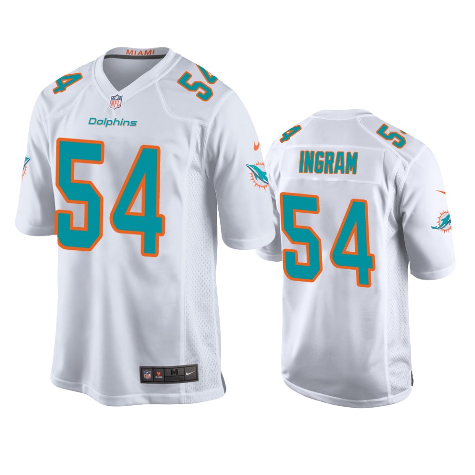 dolphins ingram game white jersey