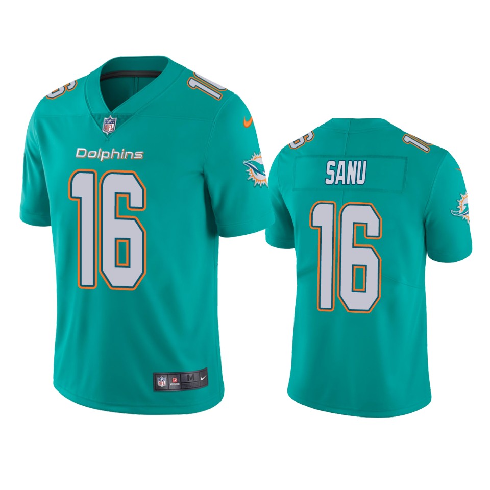 dolphins mohamed sanu aqua vapor jersey
