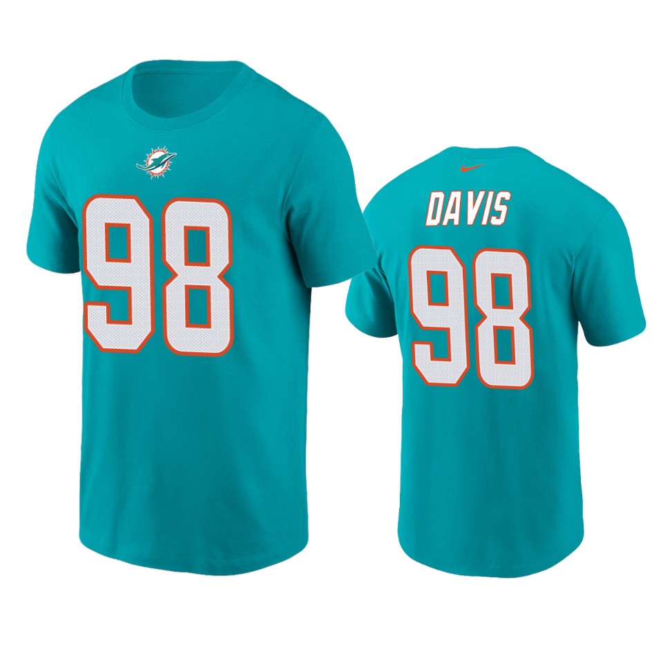 dolphins raekwon davis nikeaqua t shirt
