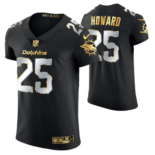 dolphins-xavien-howard-golden-edition-jersey-black-men's