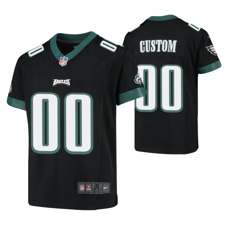 eagles-custom-game-youth-jersey-black