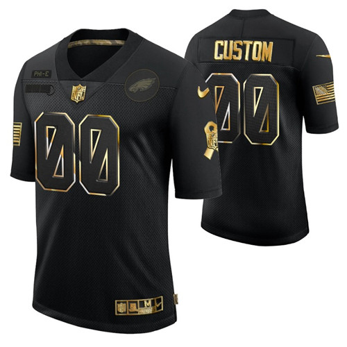 eagles-custom-golden-limited-jersey-black-men