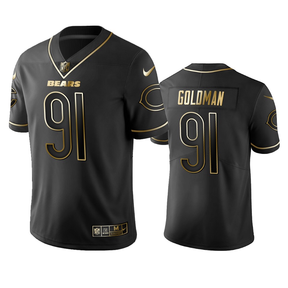 eddie goldman bears black golden edition jersey