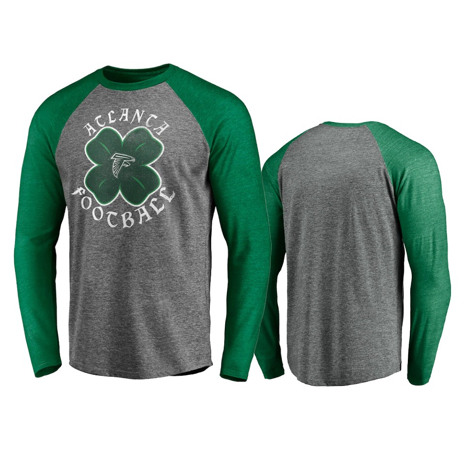 falcons-gray-green-st.-patrick's-day-celtic-crew-t-shirt