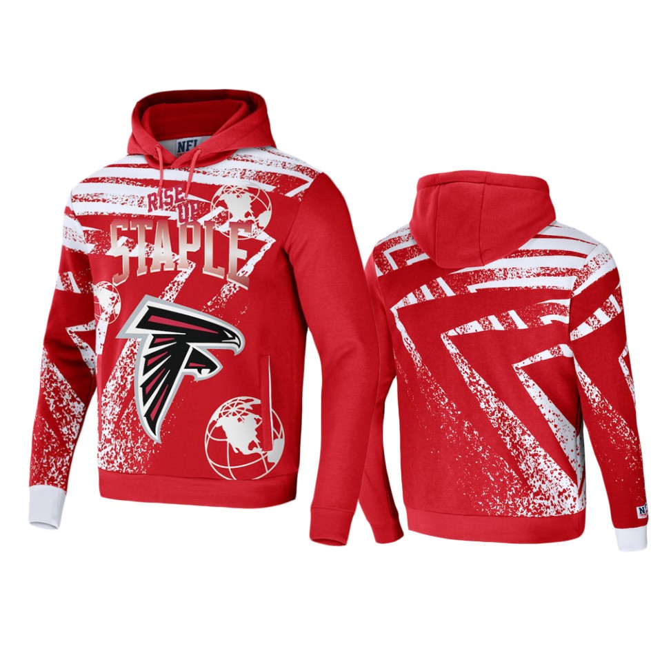 falcons-red-staple-all-over-print-hoodie