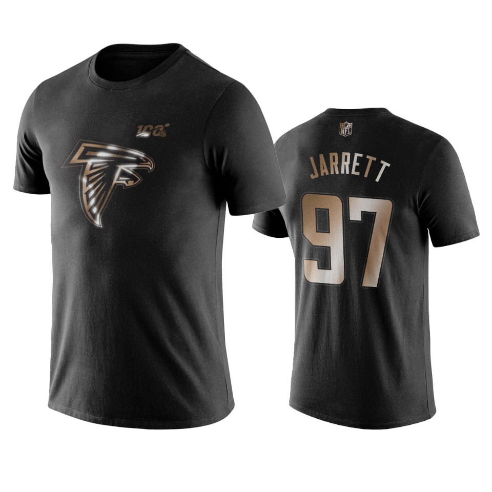 grady-jarrett-falcons-black-golden-100th-season-t-shirt