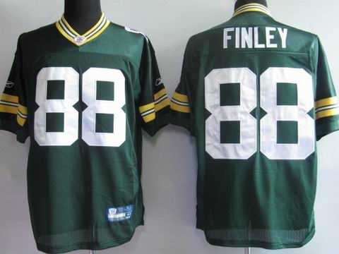 green bay packers #88 finley green