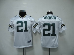 green bay packers 21 ch.arles woodson white kids jerseys
