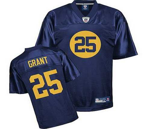 green bay packers 25 ryan grant blue jersey-1