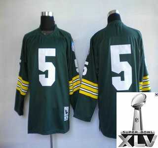 NFL Green Bay Packers 5 Green [Mitchellandness] {2011 Super Bowl Xlv }