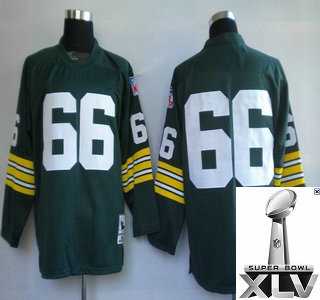 NFL Green Bay Packers 66 Green [Mitchellandness]  {2011 Super Bowl Xlv }