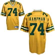 green bay packers 74 aaron kampman yellow
