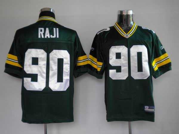 green bay packers 90 raji green jerseys