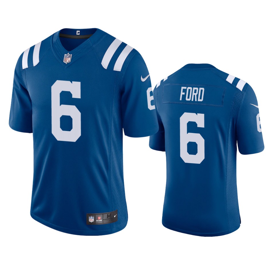 isaiah ford colts vapor limited royal jersey