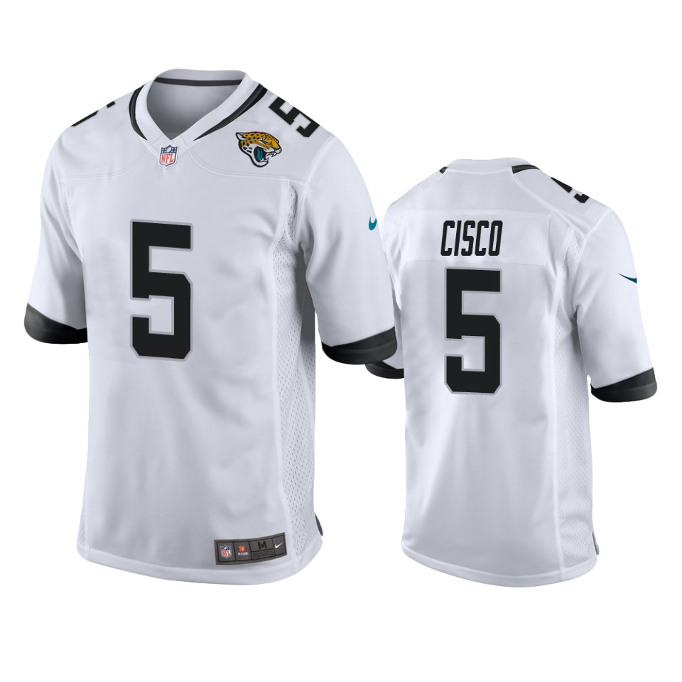 jaguars andre cisco game white jersey