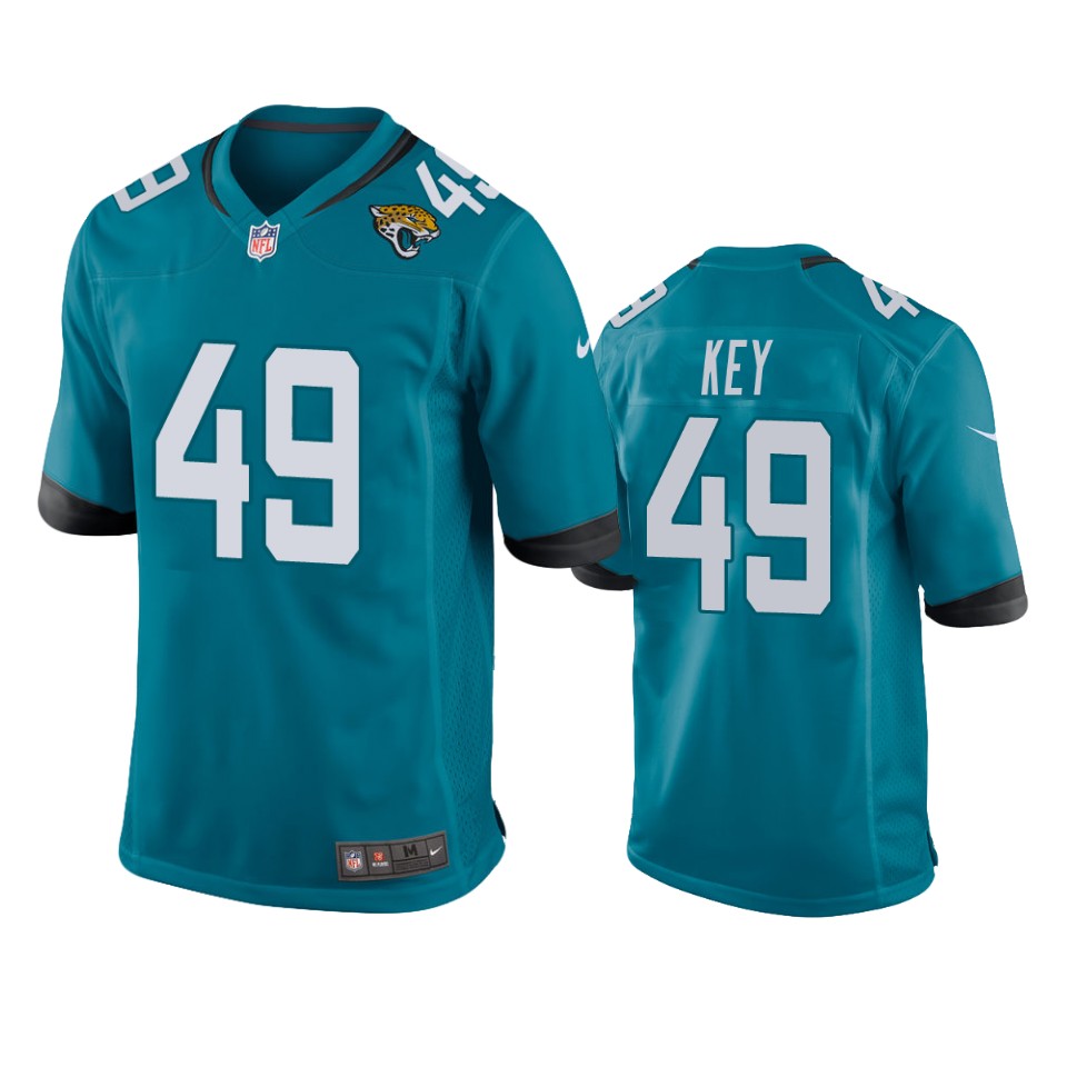 jaguars arden key game teal jersey 0a