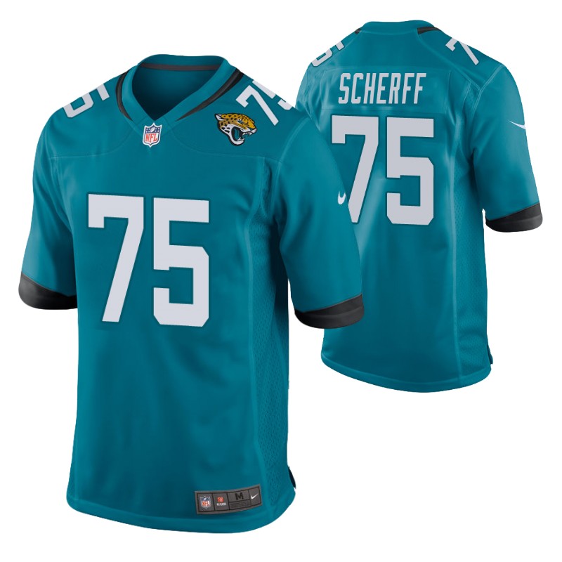 jaguars-brandon-scherff-game-jersey-teal