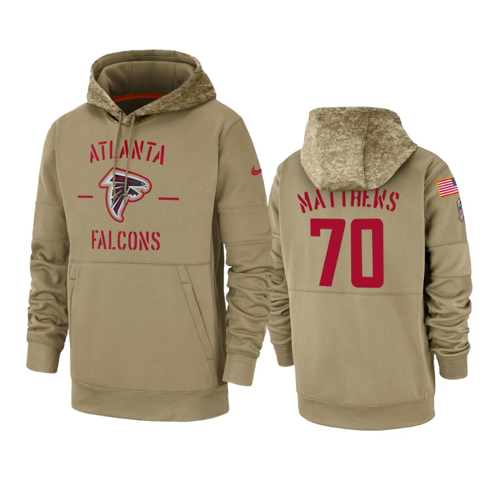 jake-matthews-falcons-tan-2019-salute-to-service-sideline-therma-hoodie