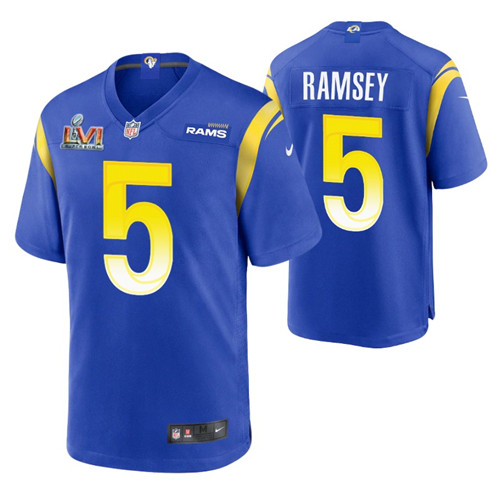 jalen-ramsey-super-bowl-lvi-patch-jersey-game-royal
