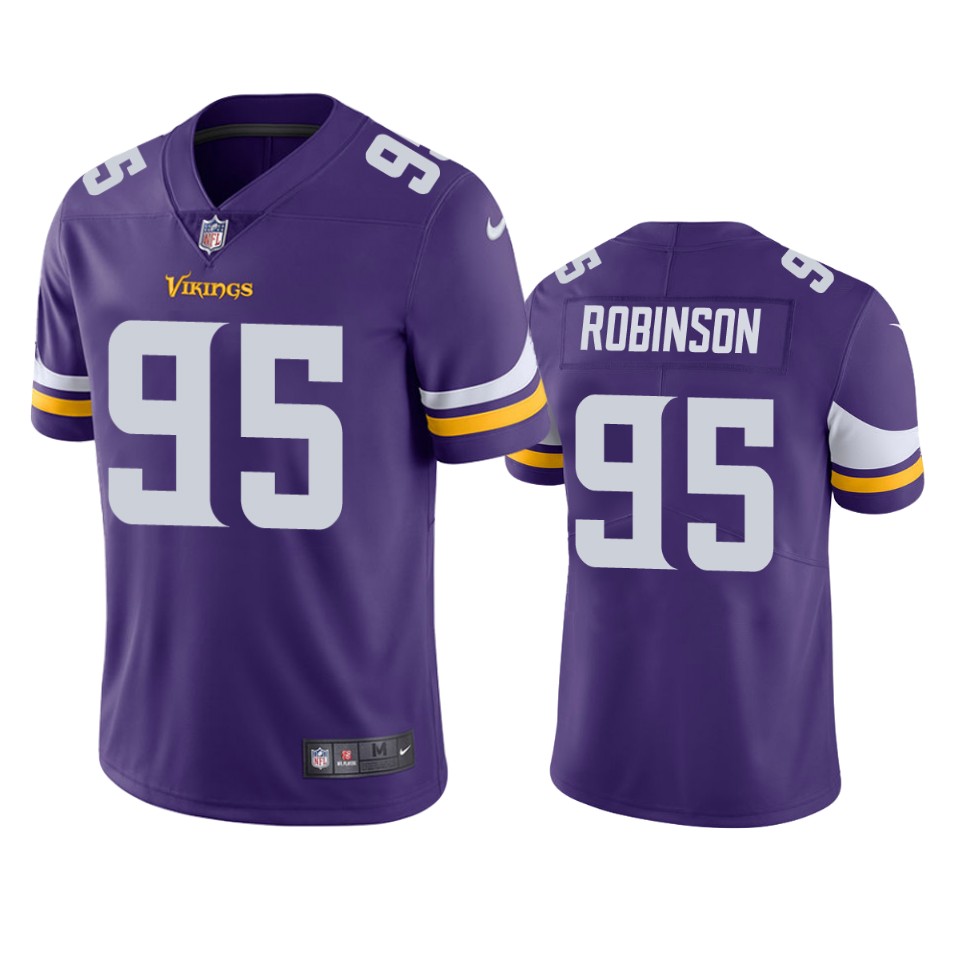 janarius robinson vikings purple vapor limited jersey