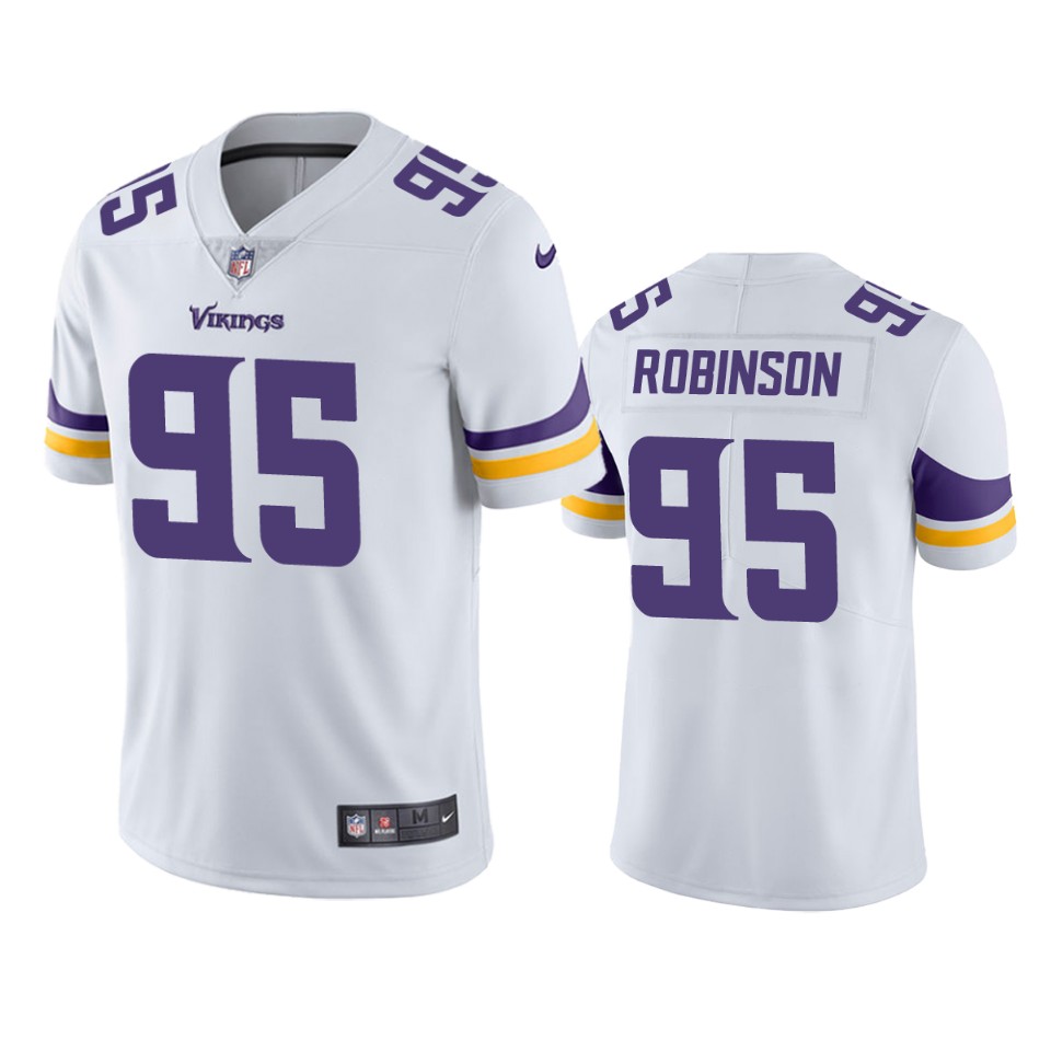 janarius robinson vikings white vapor limited jersey