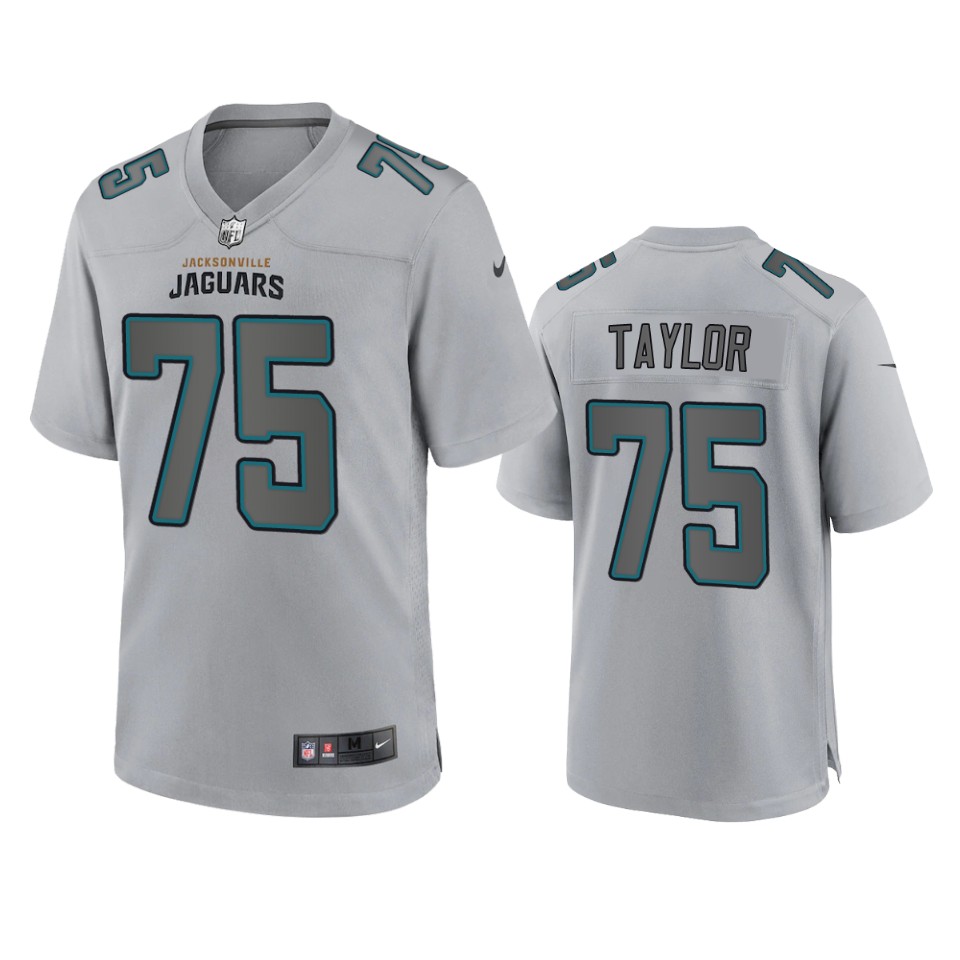 jawaan taylor jaguars gray atmosphere fashion game jersey