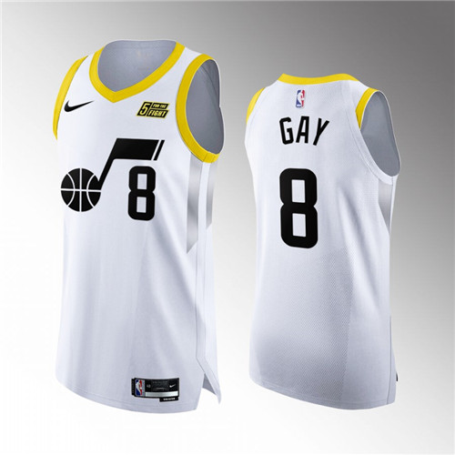 Utah Jazz Rudy Gay 2022-23 Statement Edition Authentic White Jersey #8