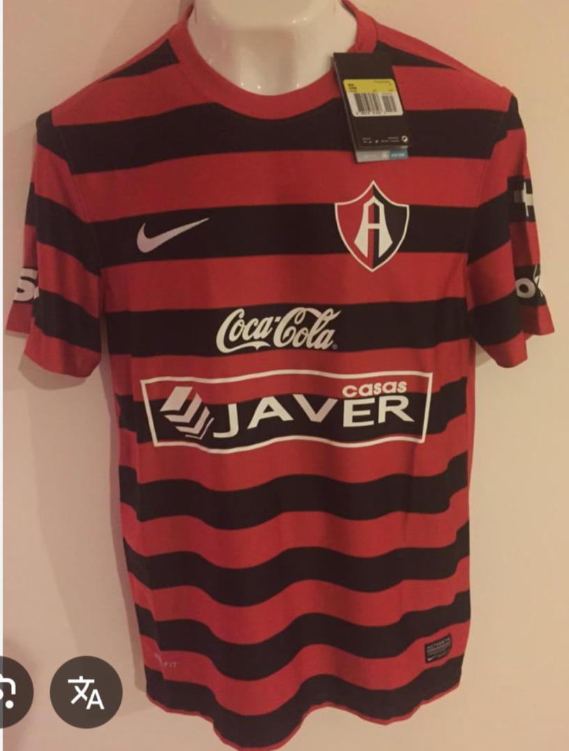 jersey liga mx atlas fc nike
