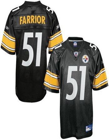jerseys pittsburgh steelers 51 james farrior black