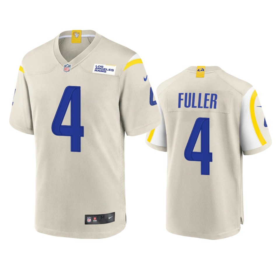 jordan fuller rams bone game jersey