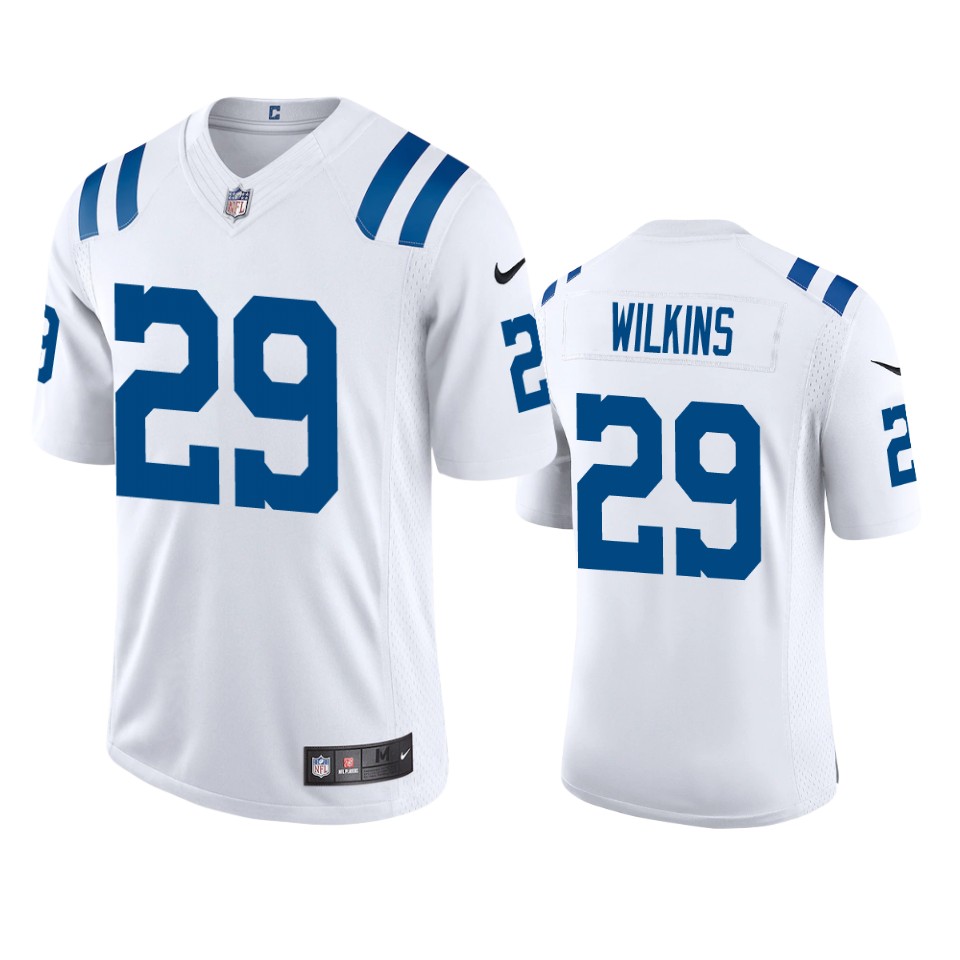 jordan wilkins colts white vapor limited jersey