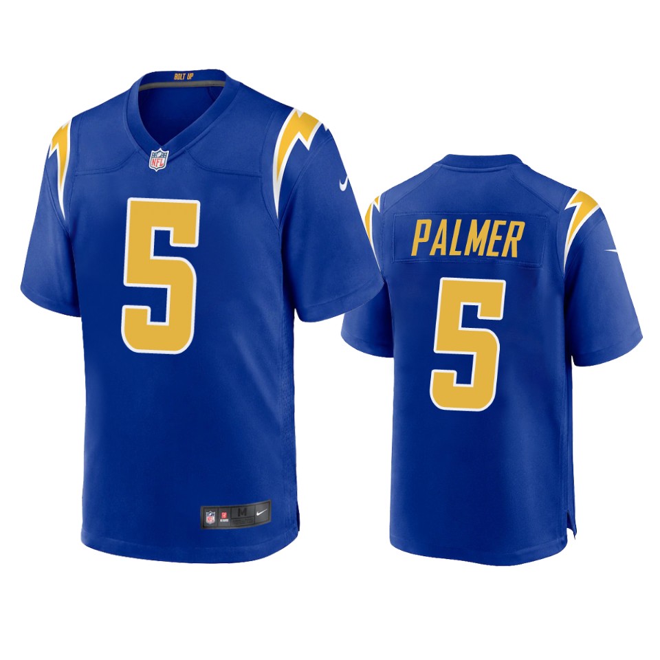 josh palmer chargers royal alternate game jersey