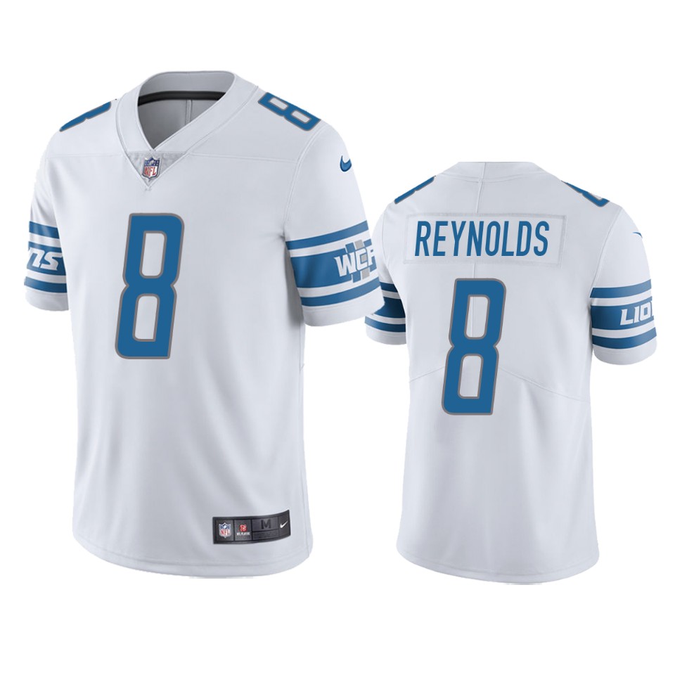 josh reynolds lions white vapor jersey