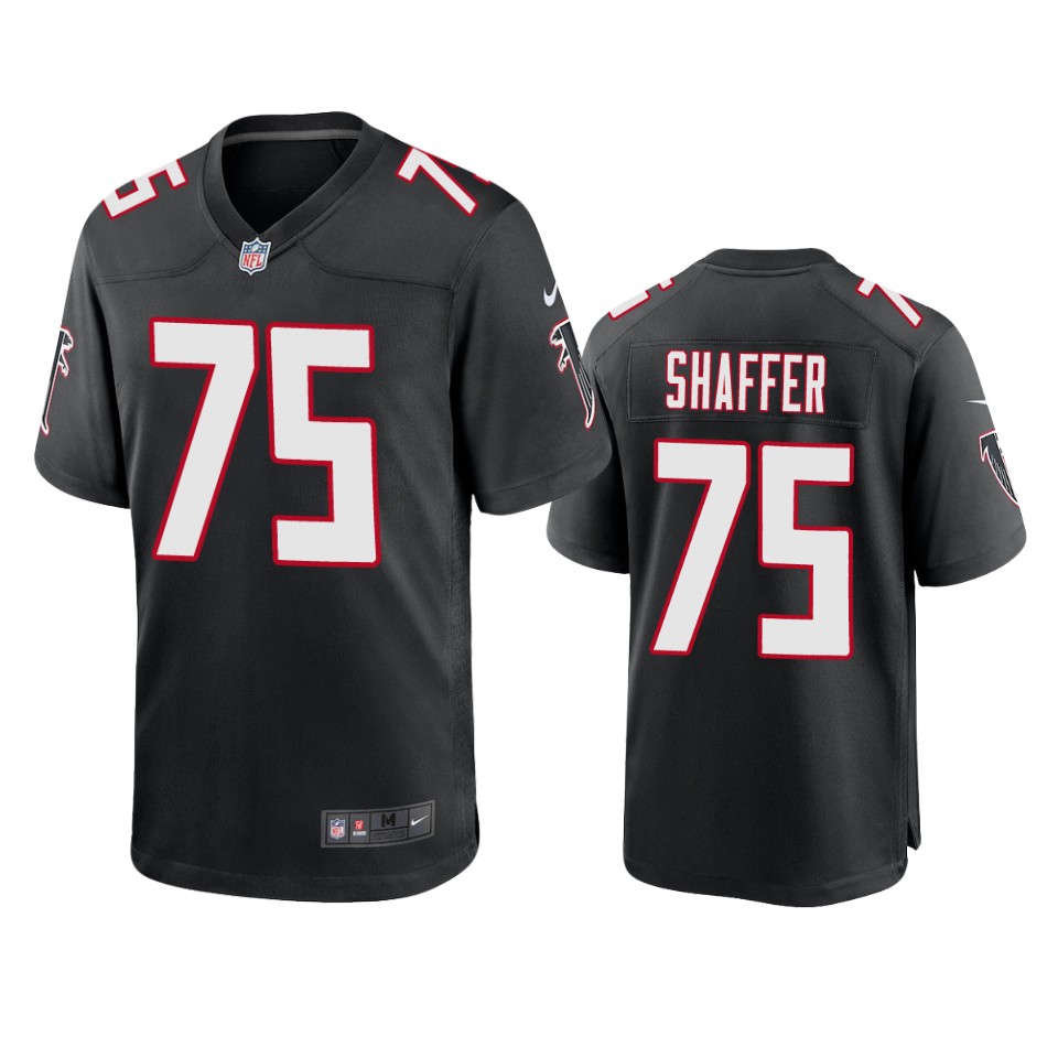 justin-shaffer-falcons-throwback-game-black-jersey