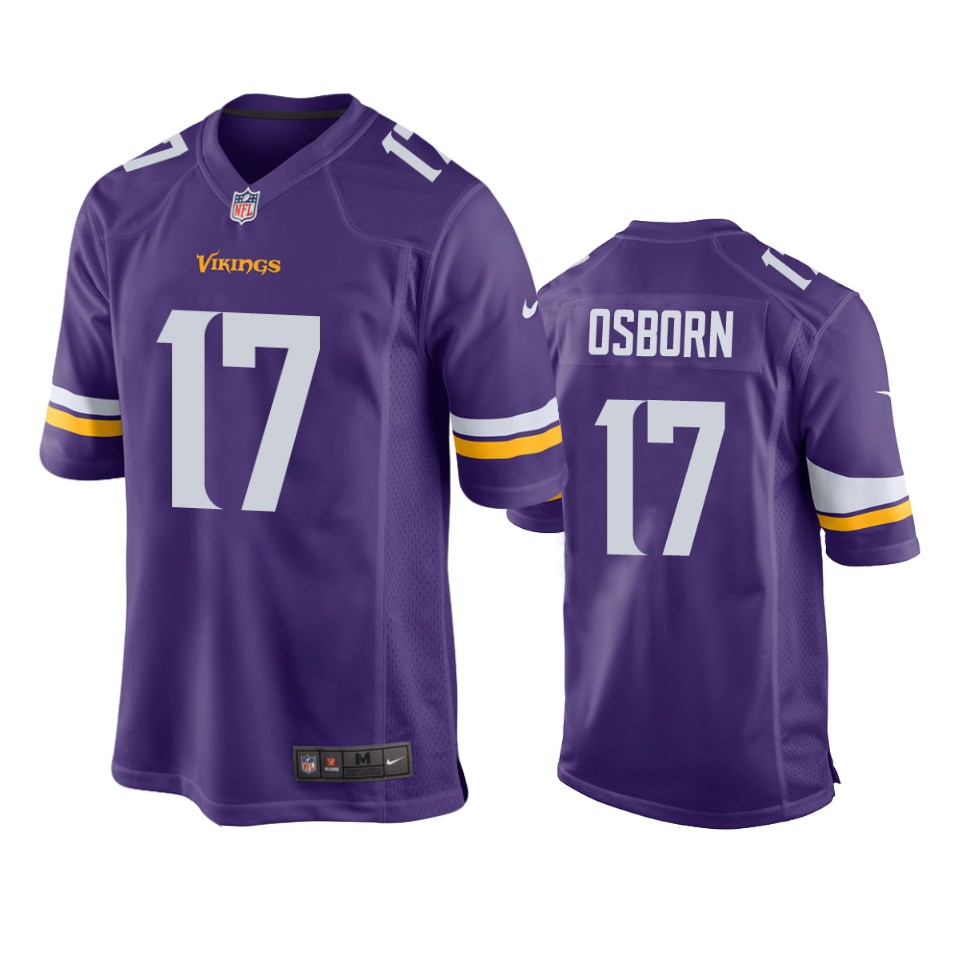 k.j. osborn vikings purple game jersey