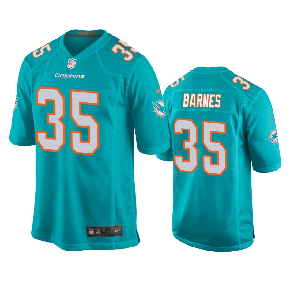 kalon barnes dolphins aqua game jersey