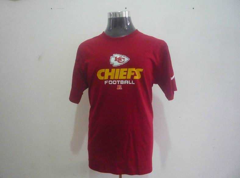 kansas city chiefs big & tall hooded sweatshirt & t-shirt