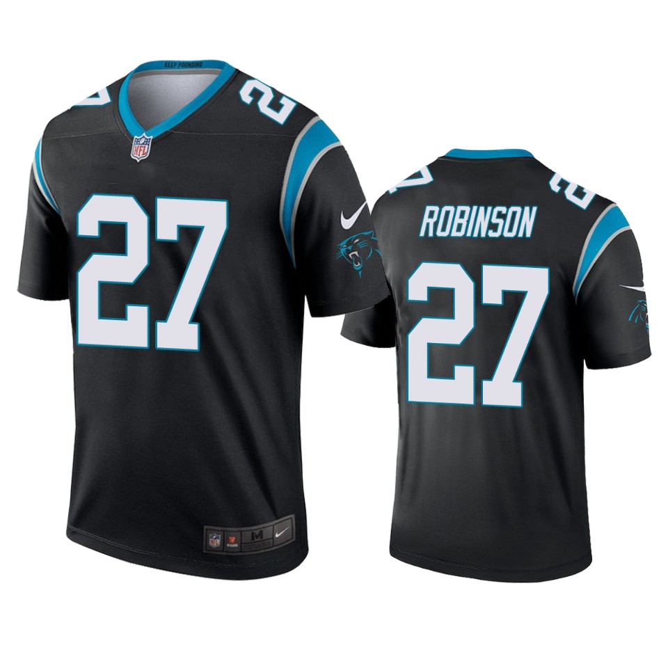 kenny robinson panthers black legend jersey