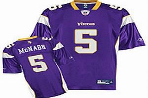 kids minnesota vikings 5 donovan mcnabb purple team color jersey