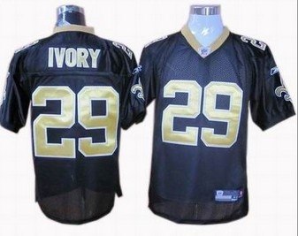 kids new orleans saints 29 chris ivory black color jersey