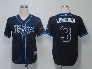 kids tampa bay rays 3 longoria dark blue cool base