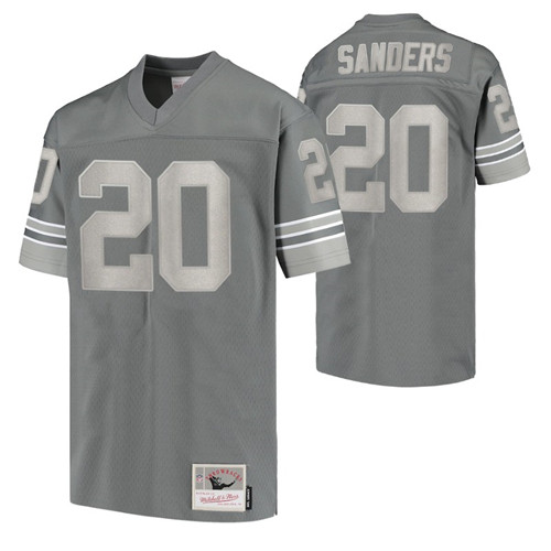 lions-barry-sanders-retired-player-jersey-charcoal-metal-replica
