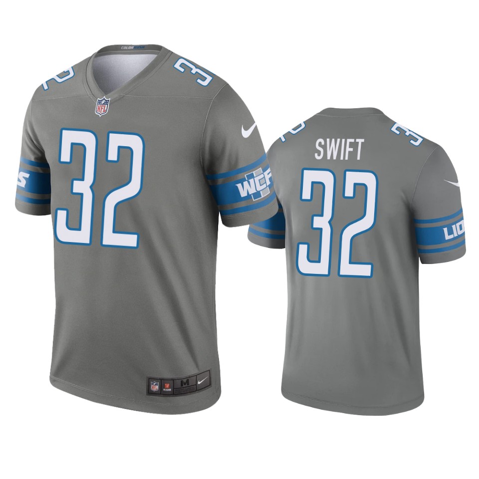 lions d'andre swift steel legend jersey