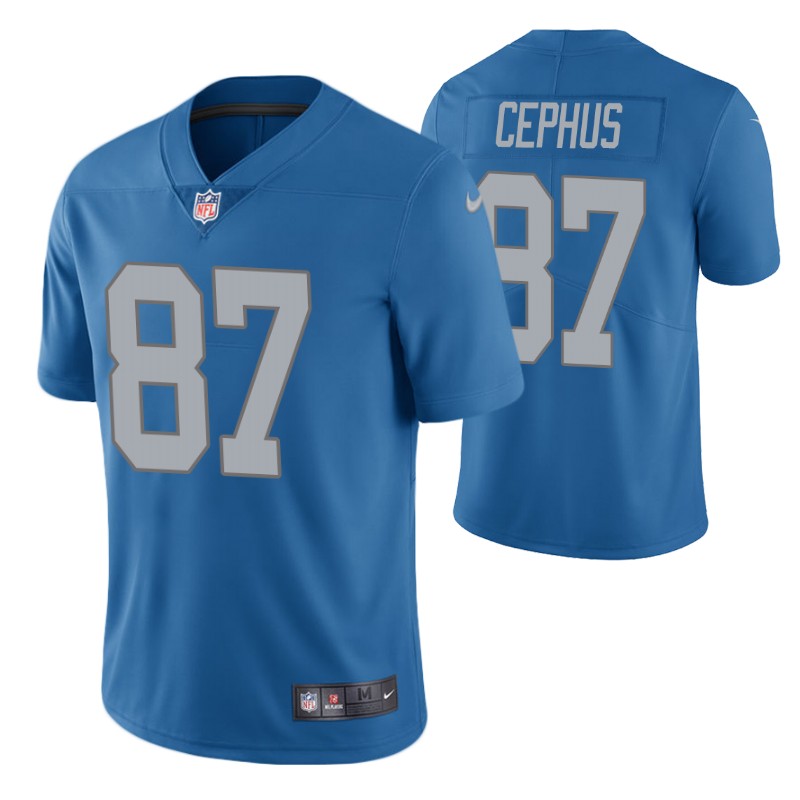 lions-quintez-cephus-2020-nfl-draft-jersey-blue-men