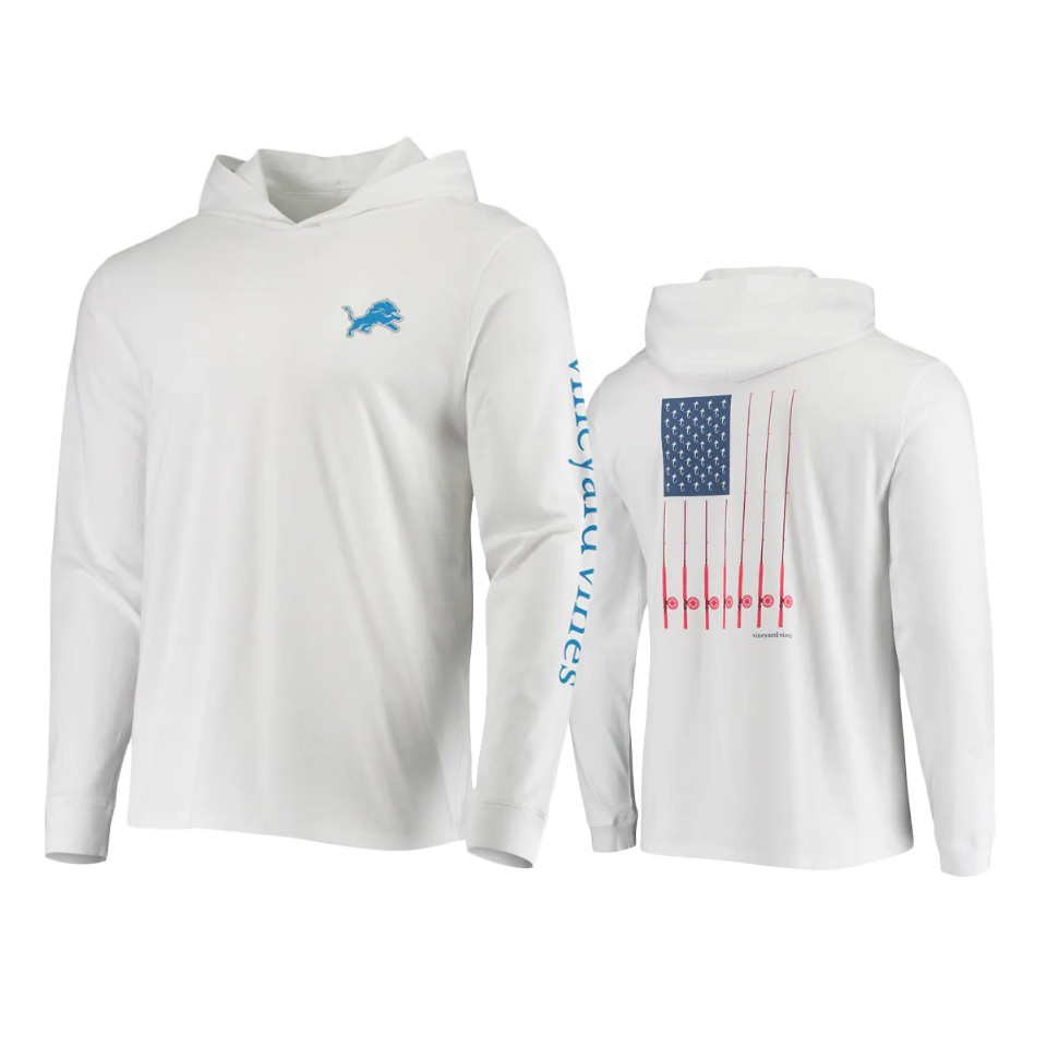 lions white vineyard vines hoodie long sleeve t shirt